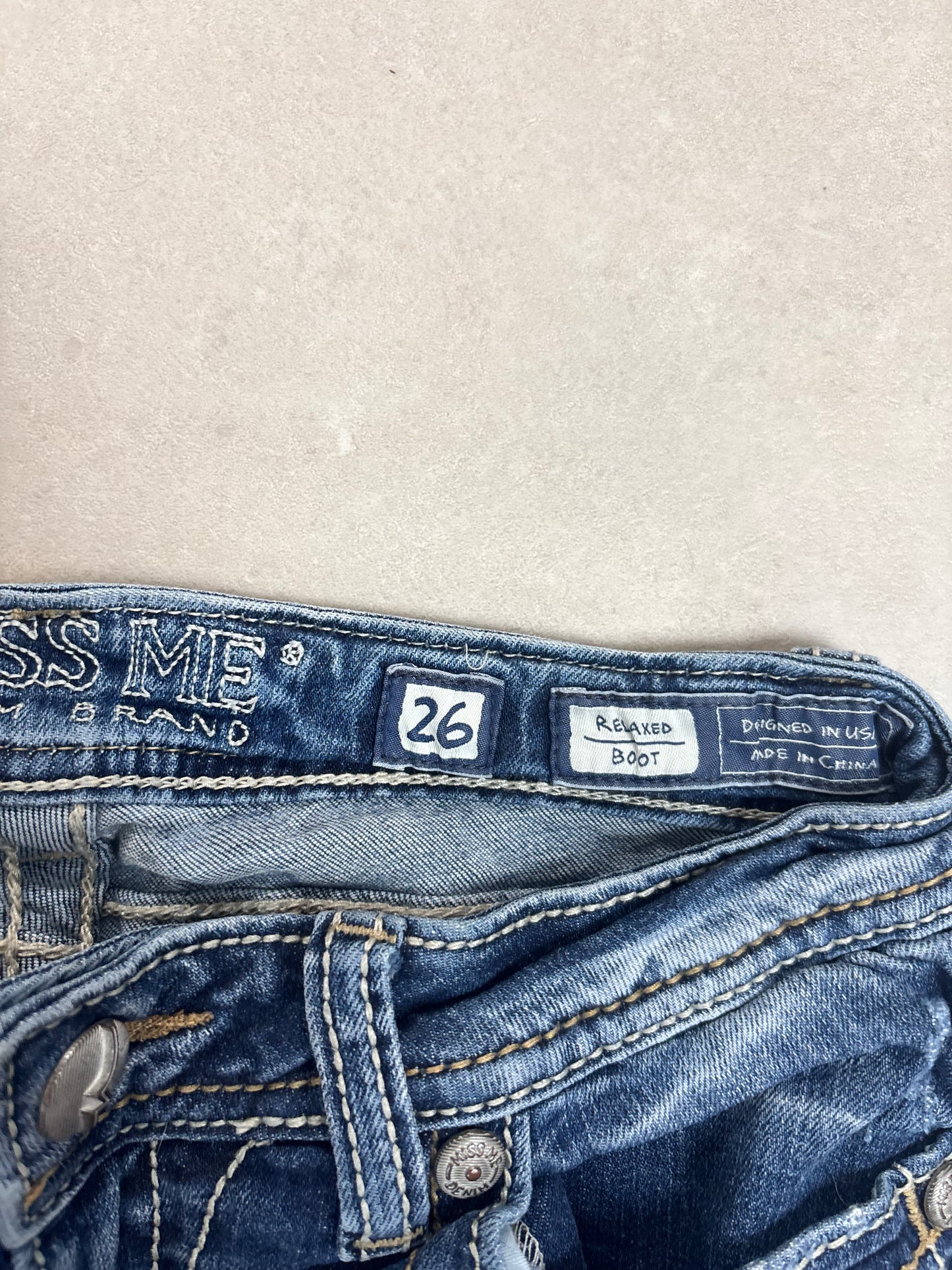 Miss Me Low Waist Flare Bootcut Jeans · W26
