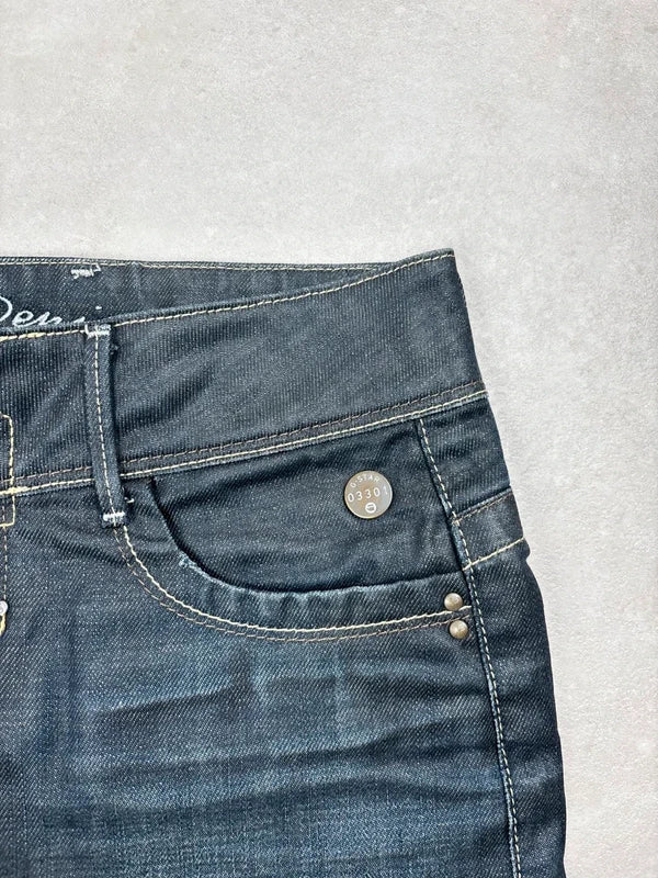 G-Star RAW Low Waist Denim Mini Skirt · W26