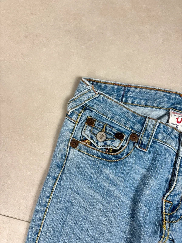 True Religion Low Waist Flare Bootcut Jeans · W25