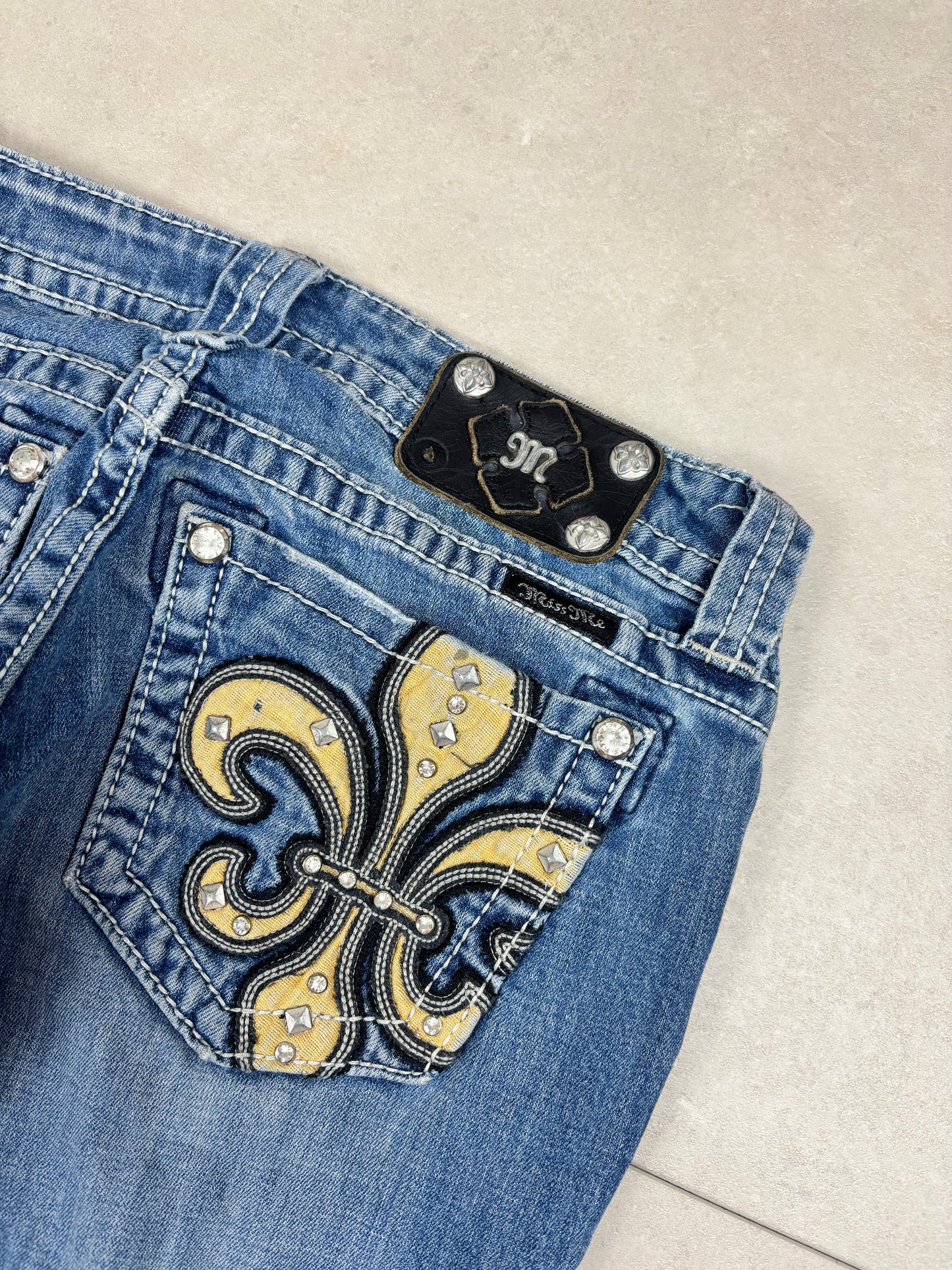 Miss Me Low Waist Flare Bootcut Jeans · W28