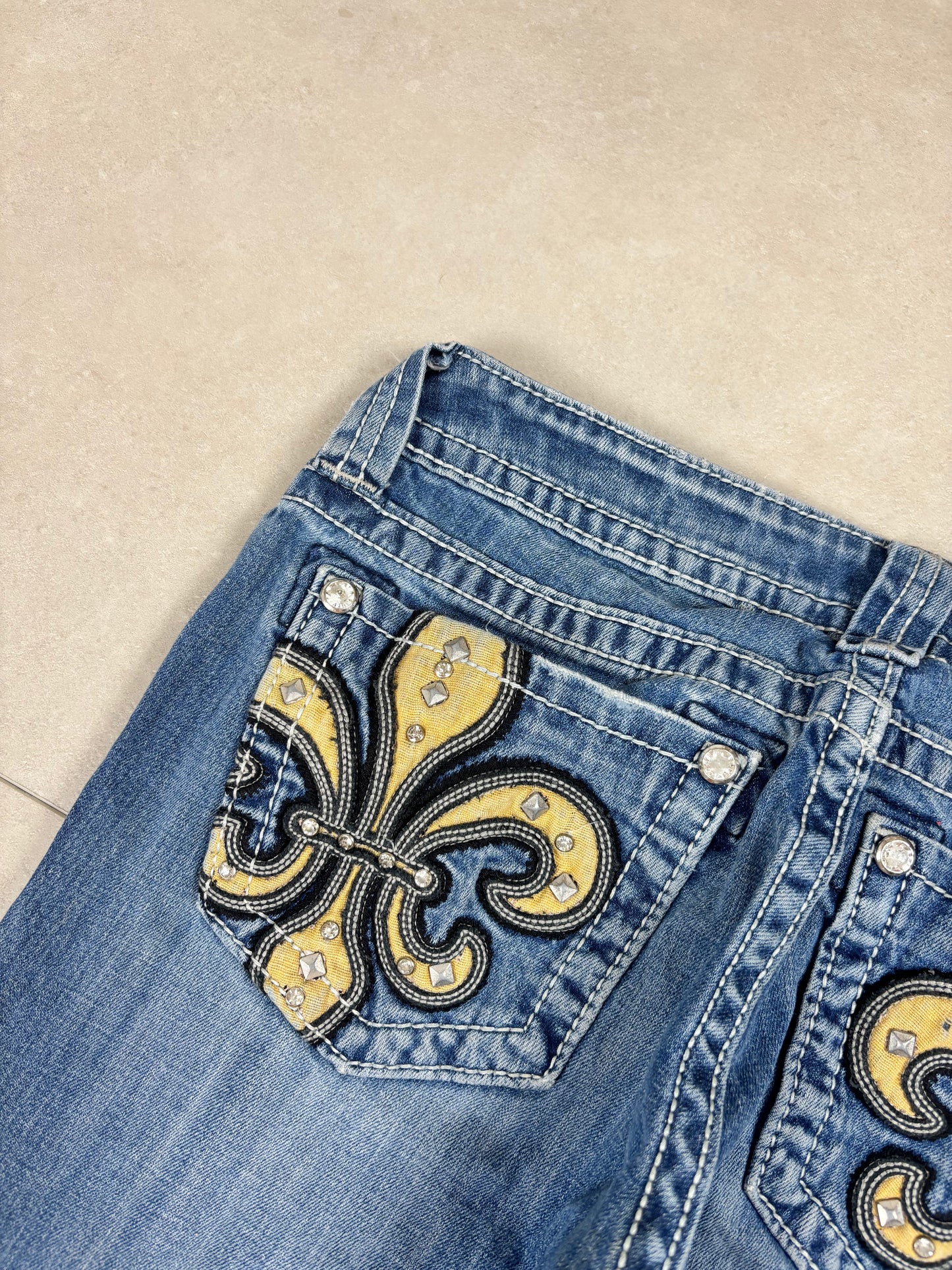 Miss Me Low Waist Flare Bootcut Jeans · W28