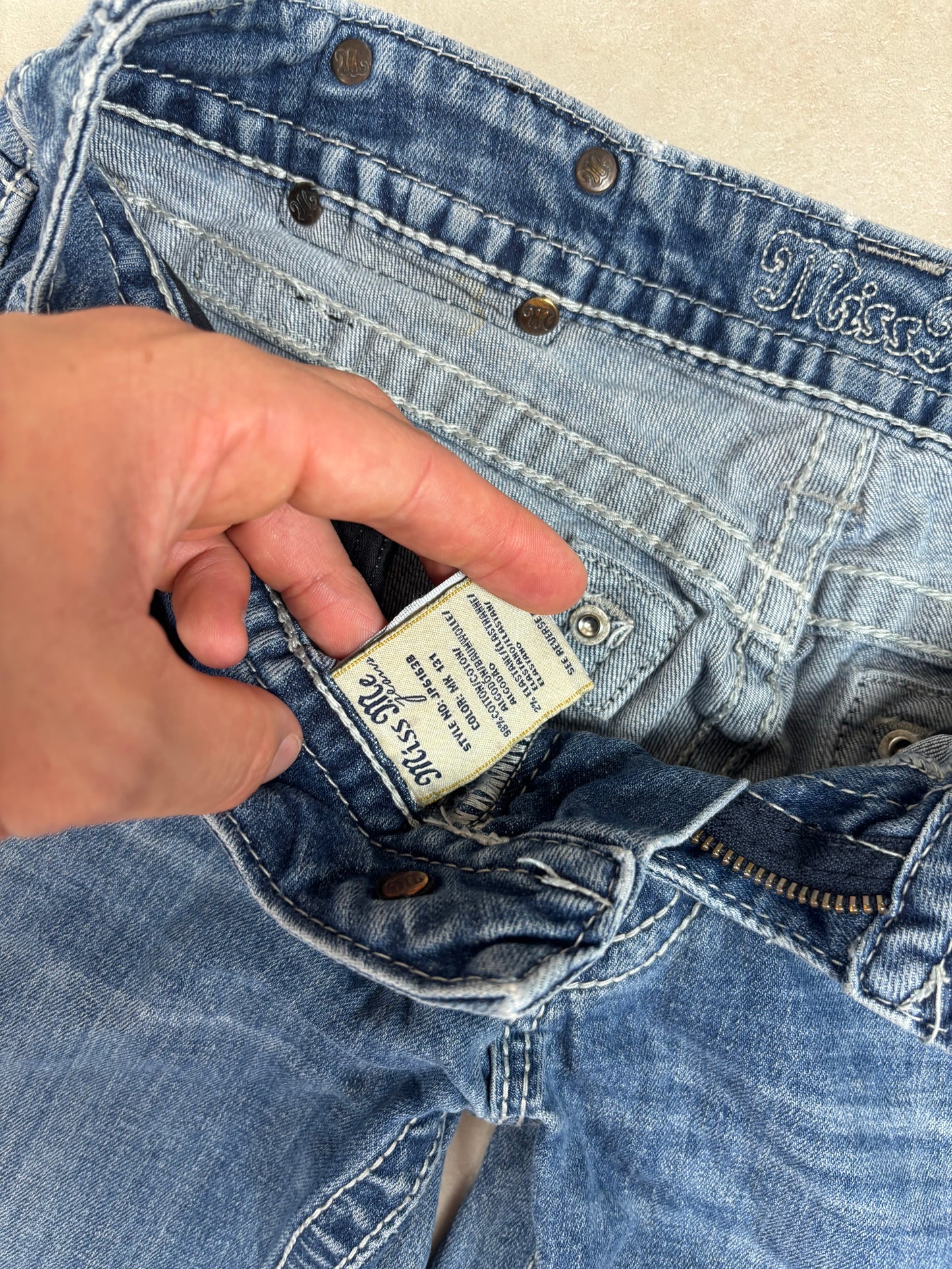 Miss Me Low Waist Flare Bootcut Jeans · W28