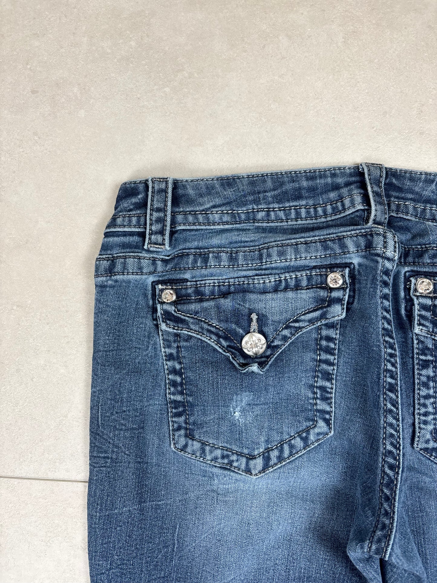 Miss Me Low Waist Flare Bootcut Jeans · W31