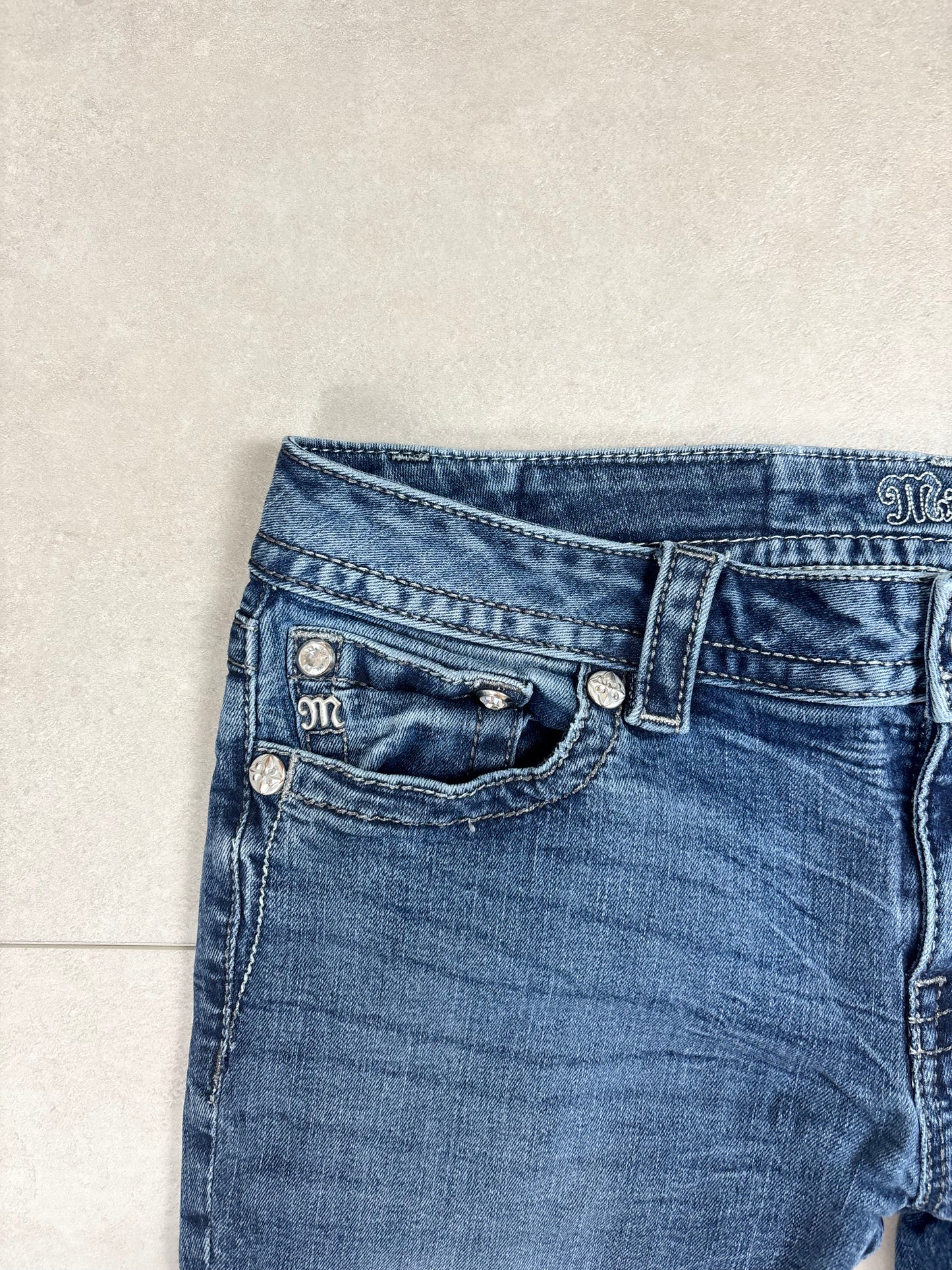Miss Me Low Waist Flare Bootcut Jeans · W31