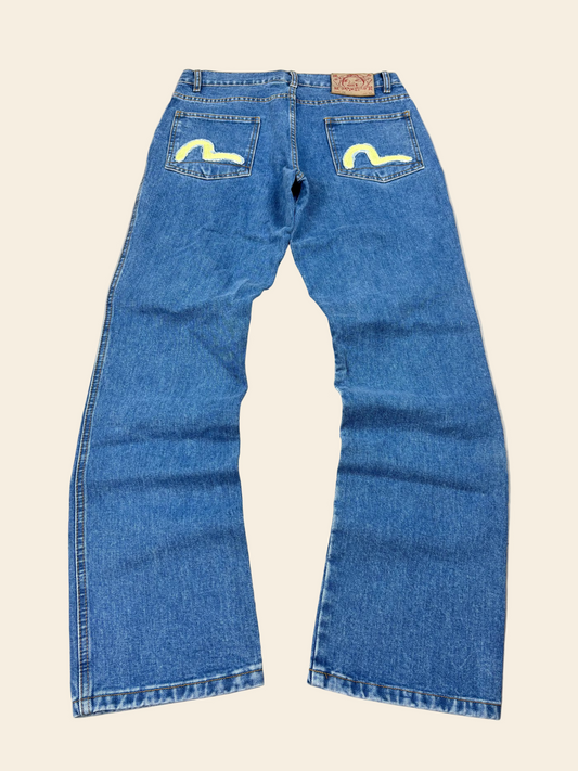 Evisu Straight Leg Jeans · W30