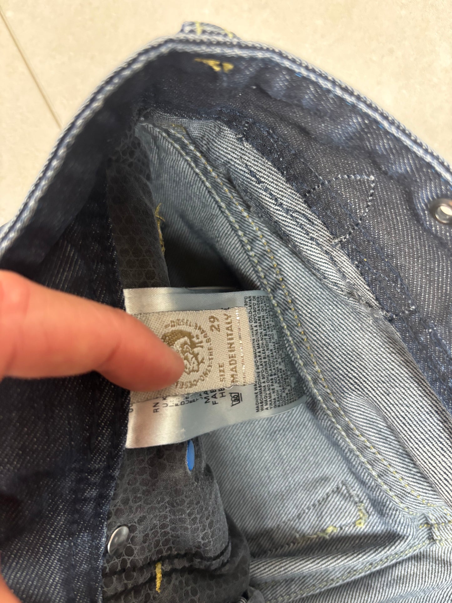 Diesel × Adidas Adi-Larkee Jeans Selten · W29