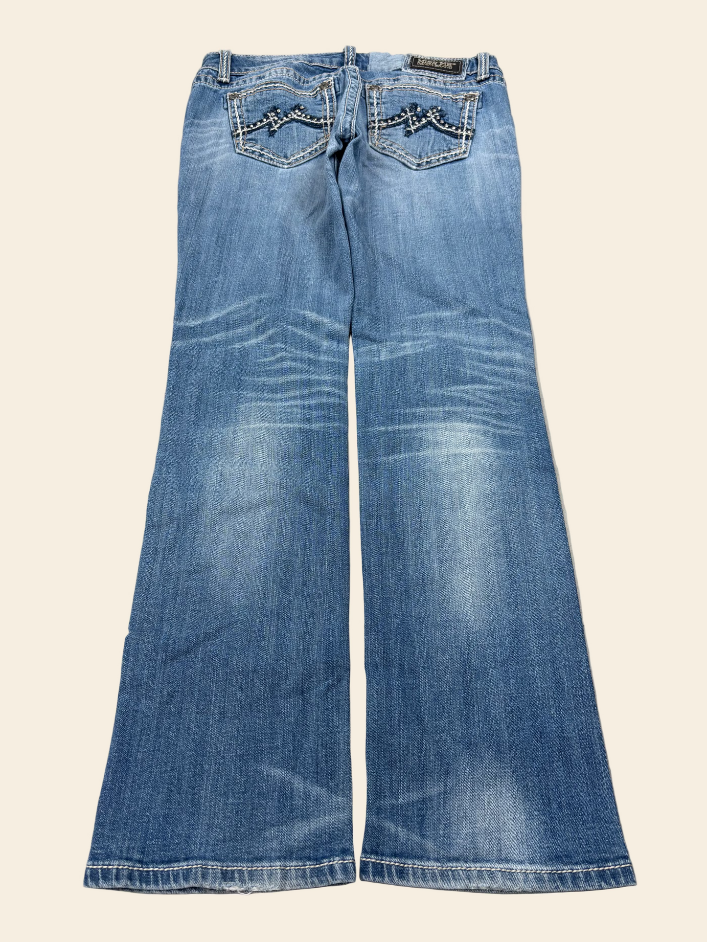 Miss Me Low Waist Straight Leg Jeans · W28