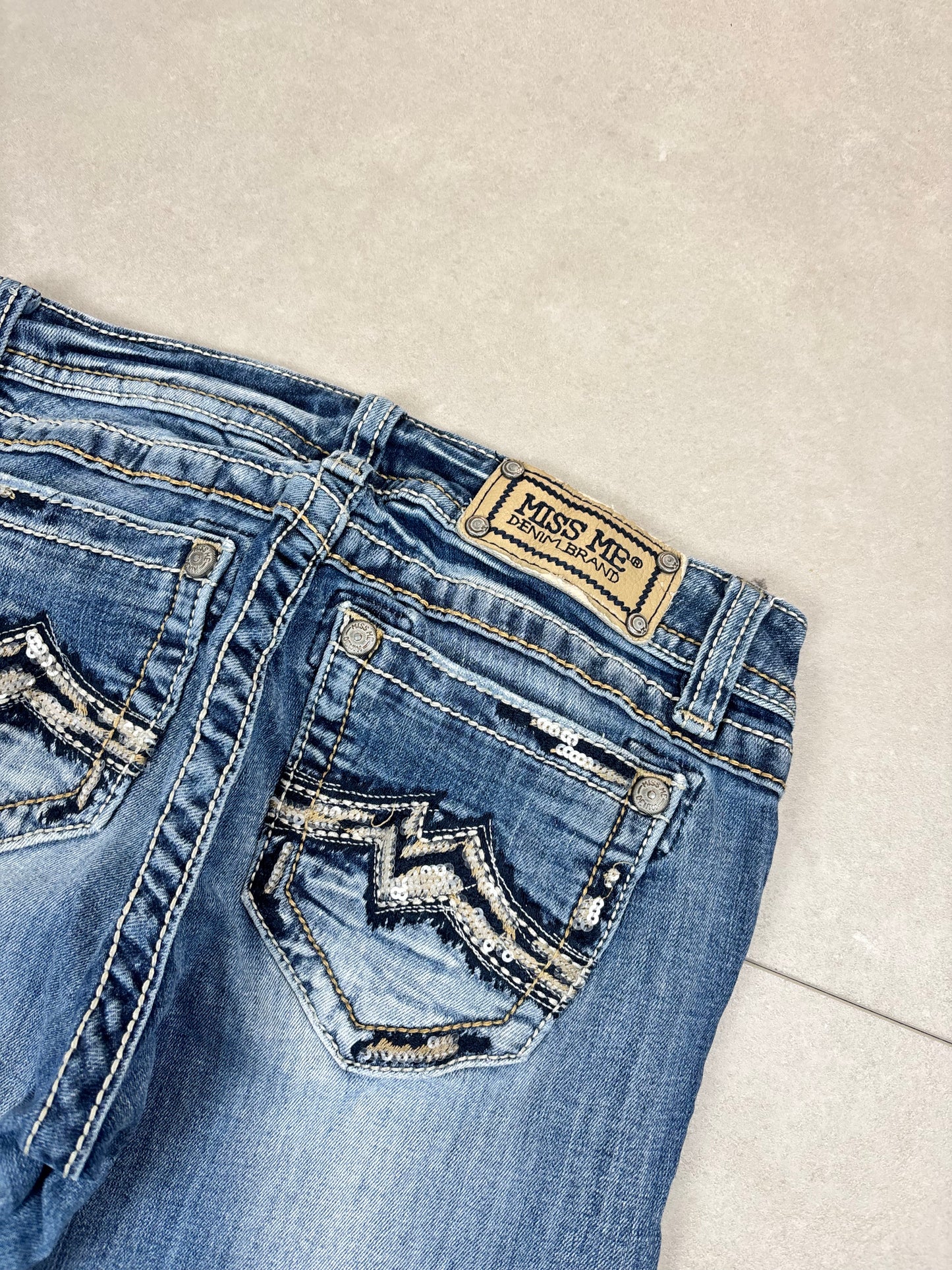 Miss Me Low Waist Flare Bootcut Jeans · W26