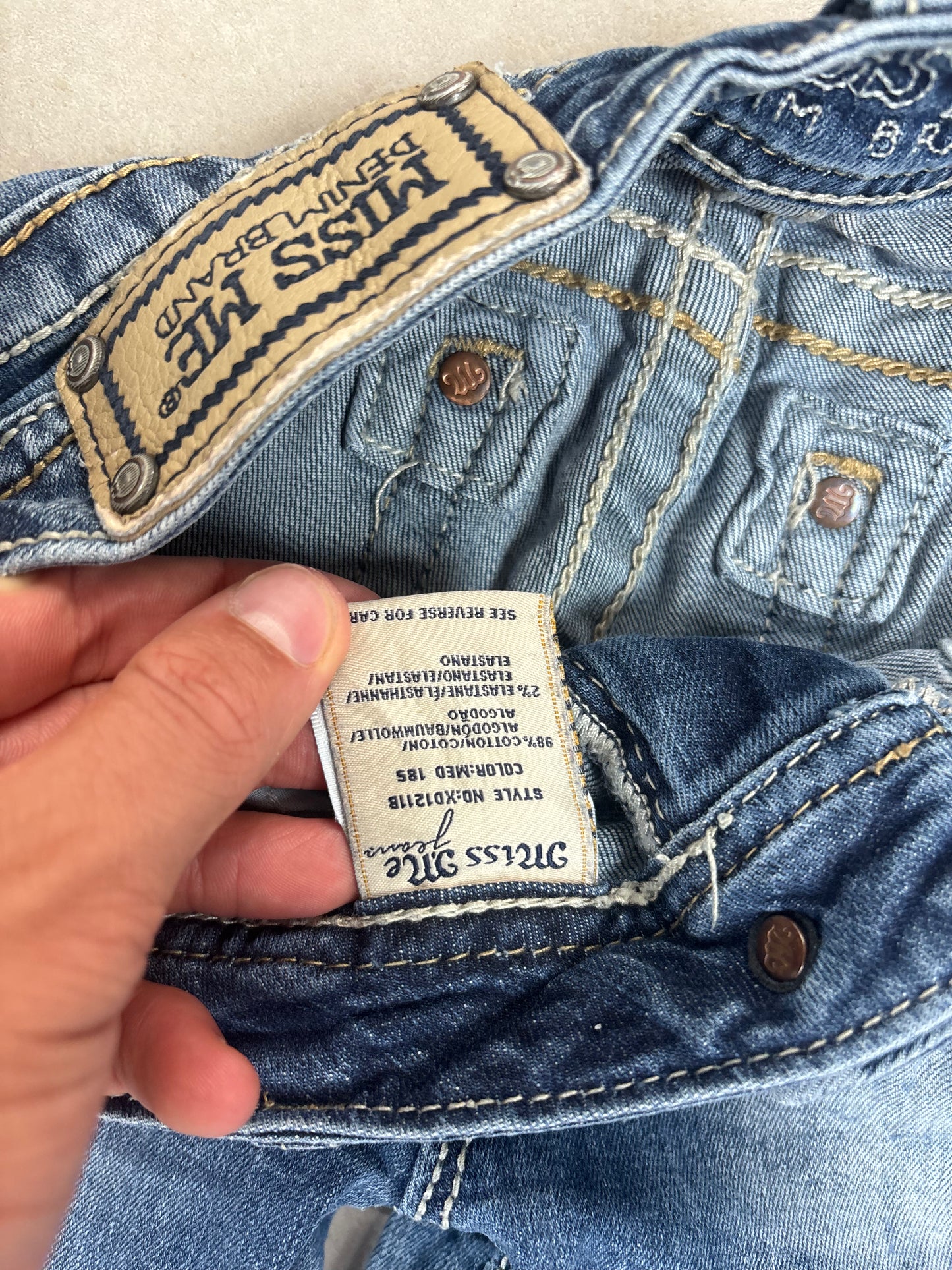 Miss Me Low Waist Flare Bootcut Jeans · W26