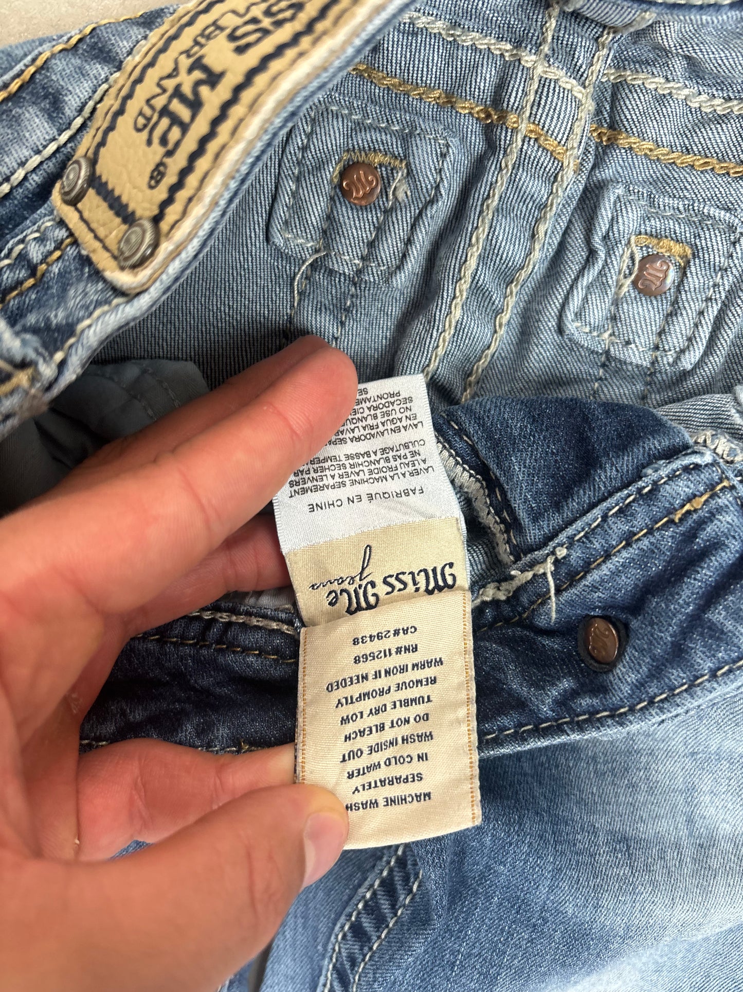 Miss Me Low Waist Flare Bootcut Jeans · W26
