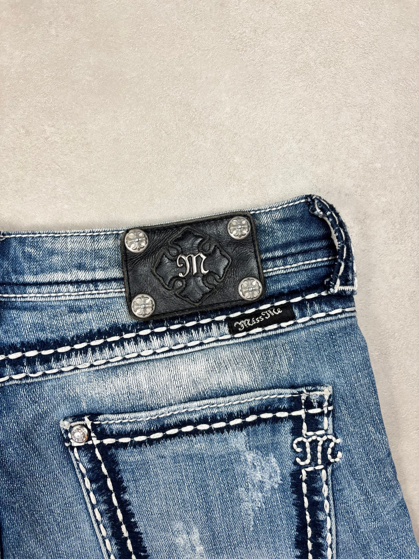 Miss Me Denim Mini Skirt · W27