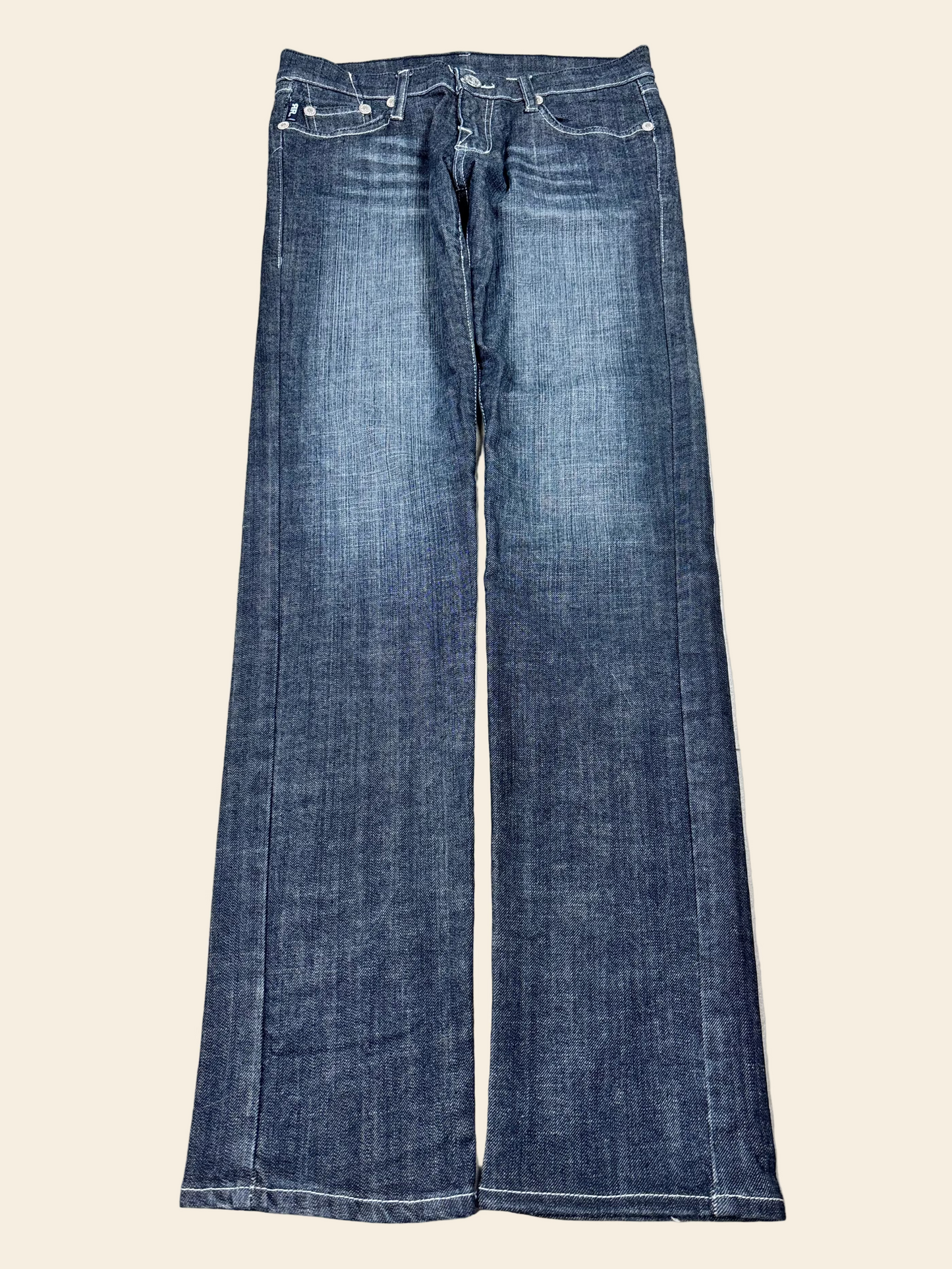 Victoria Beckham Low Waist Straight Leg Jeans · W30