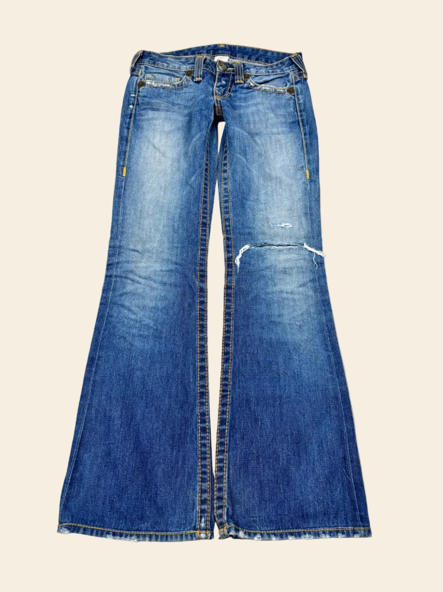 True Religion Low Waist Flare Bootcut Jeans · W27