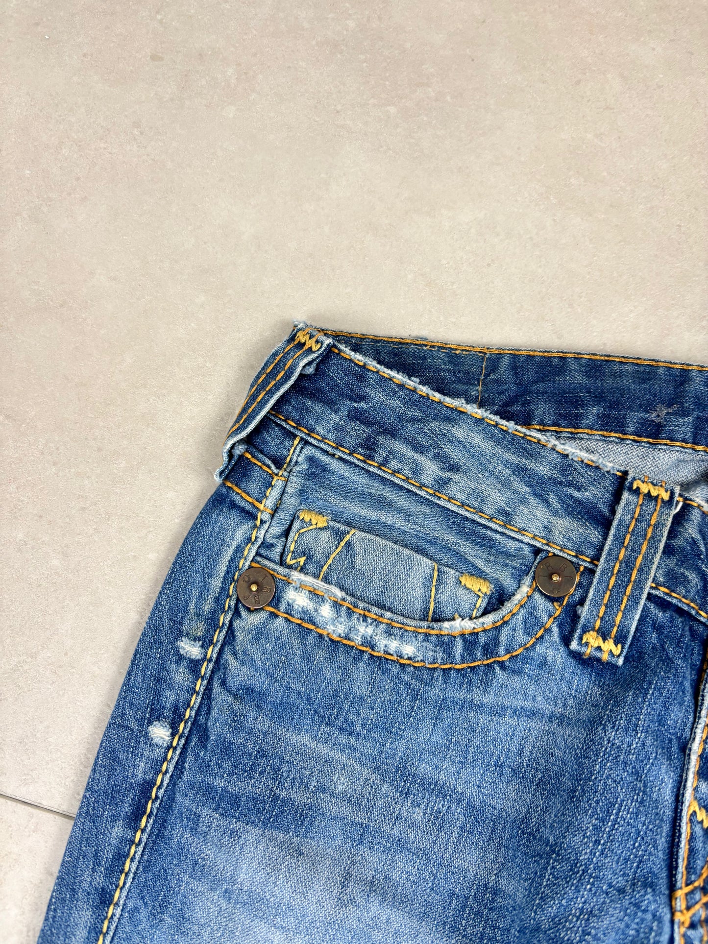 True Religion Low Waist Flare Bootcut Jeans · W27