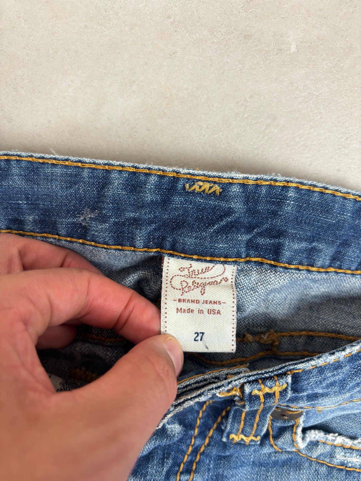 True Religion Low Waist Flare Bootcut Jeans · W27
