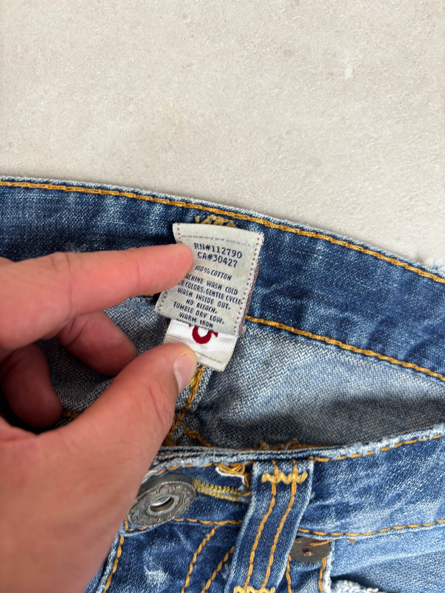 True Religion Low Waist Flare Bootcut Jeans · W27