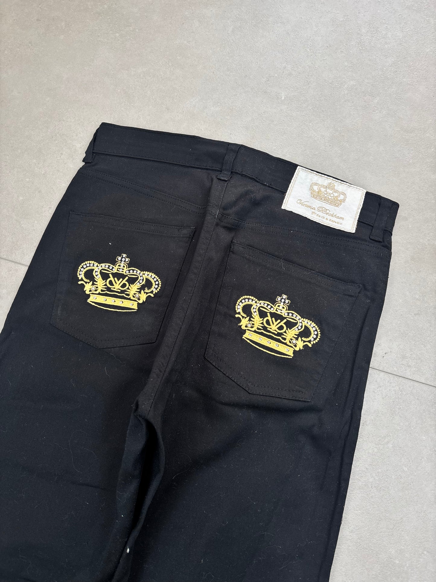Victoria Beckham Jeans Schwarz · W30