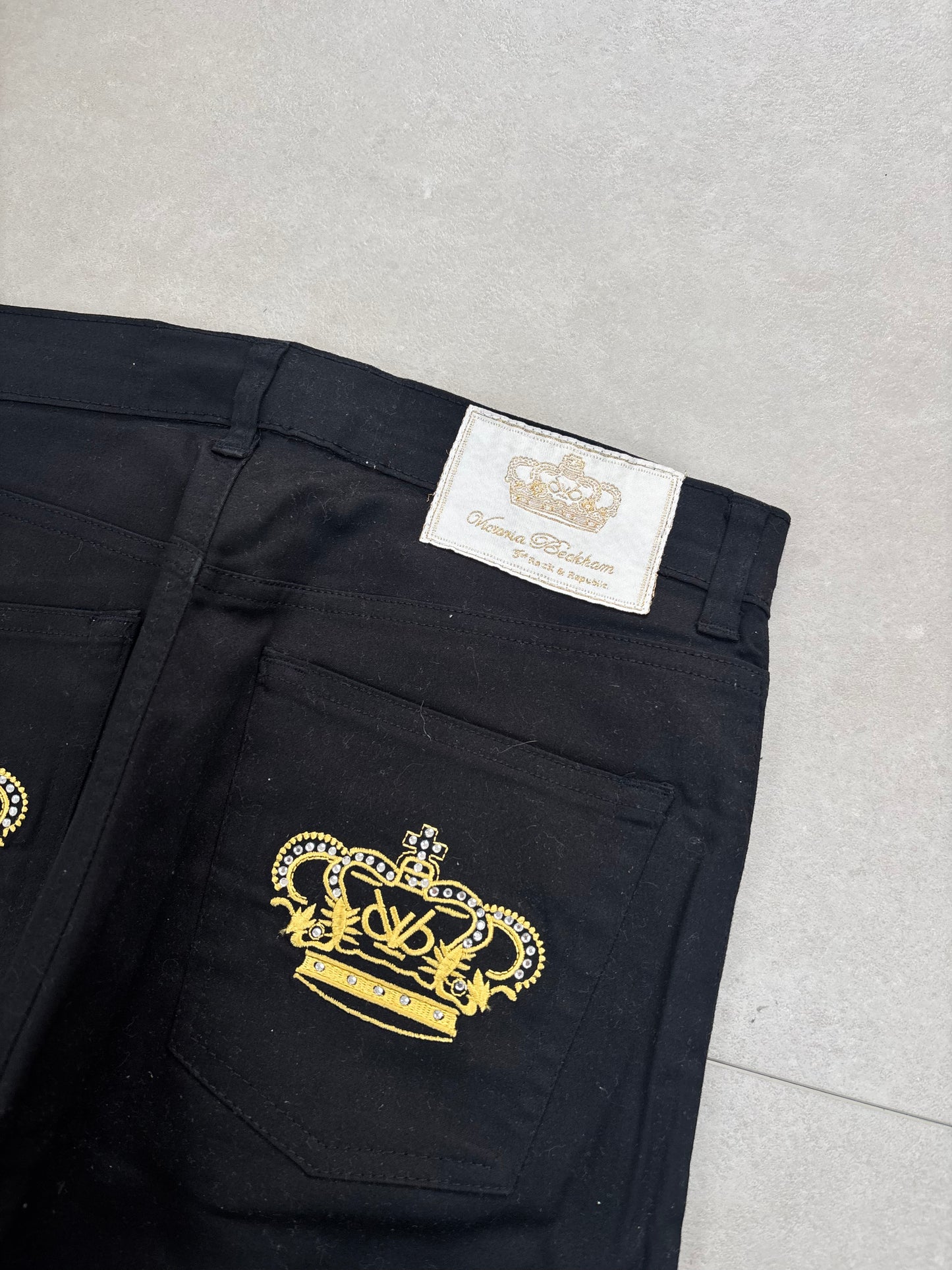 Victoria Beckham Jeans Schwarz · W30