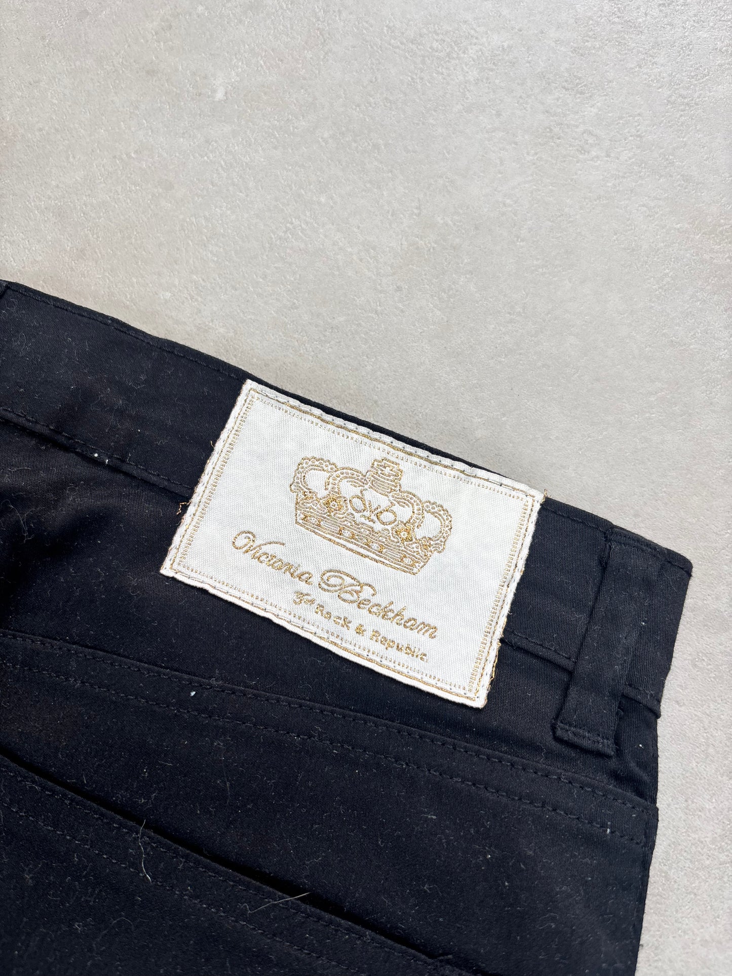 Victoria Beckham Jeans Schwarz · W30