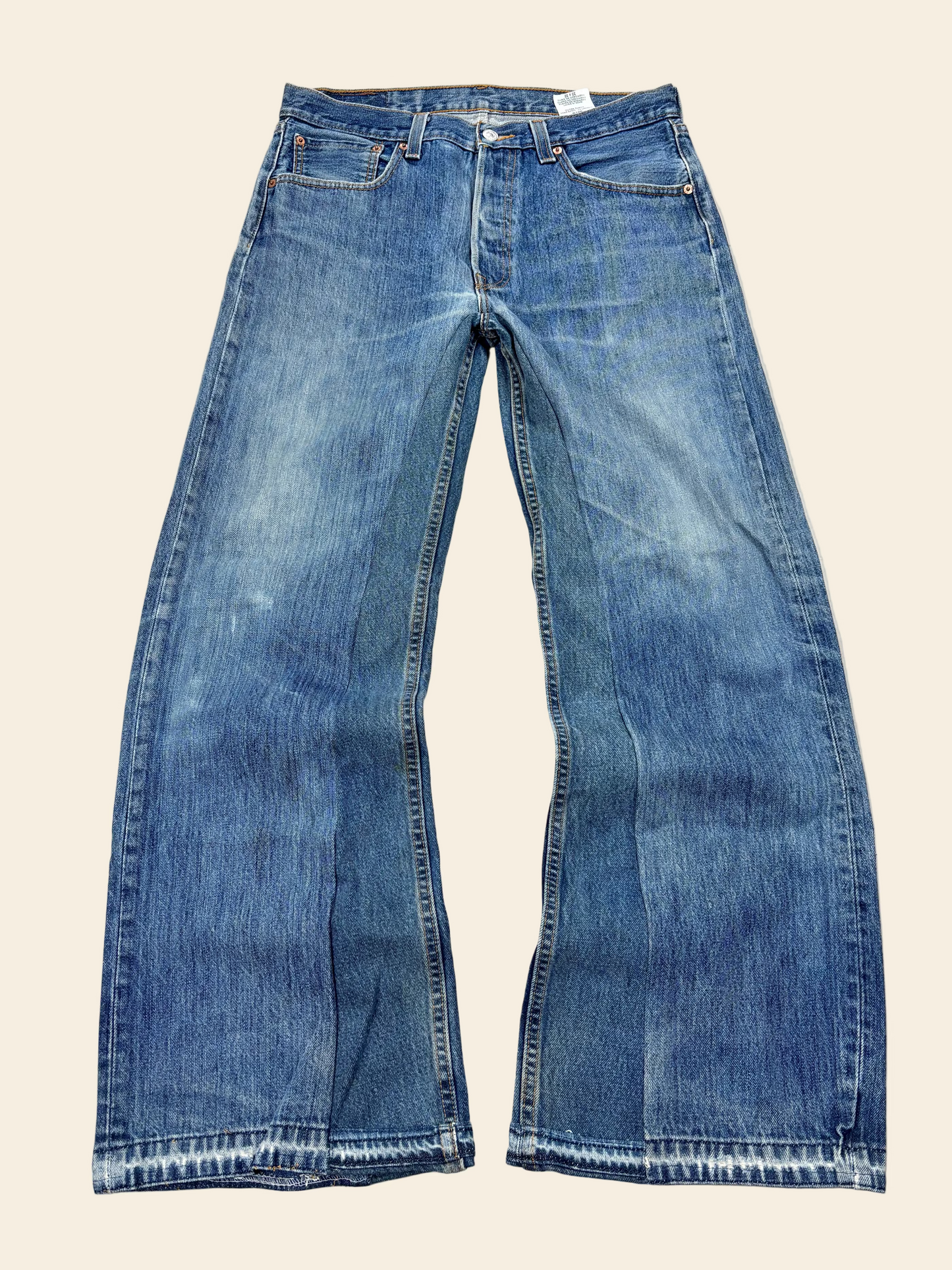 Levi's 501 Baggy Flared Jeans (Custom) · W33