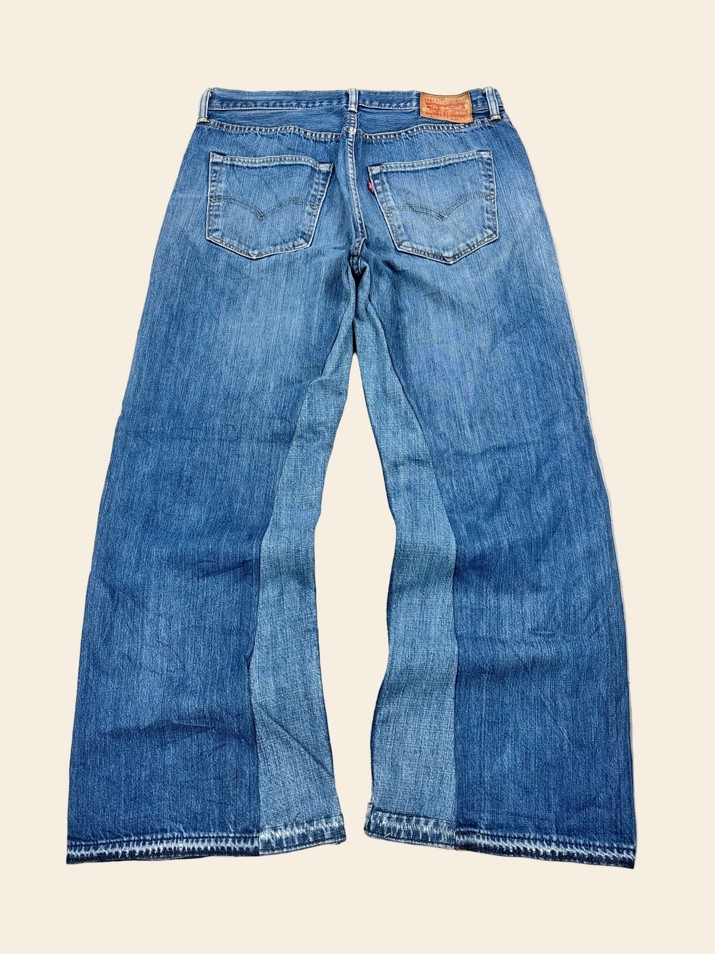 Levi's 501 Baggy Flared Jeans (Custom) · W34