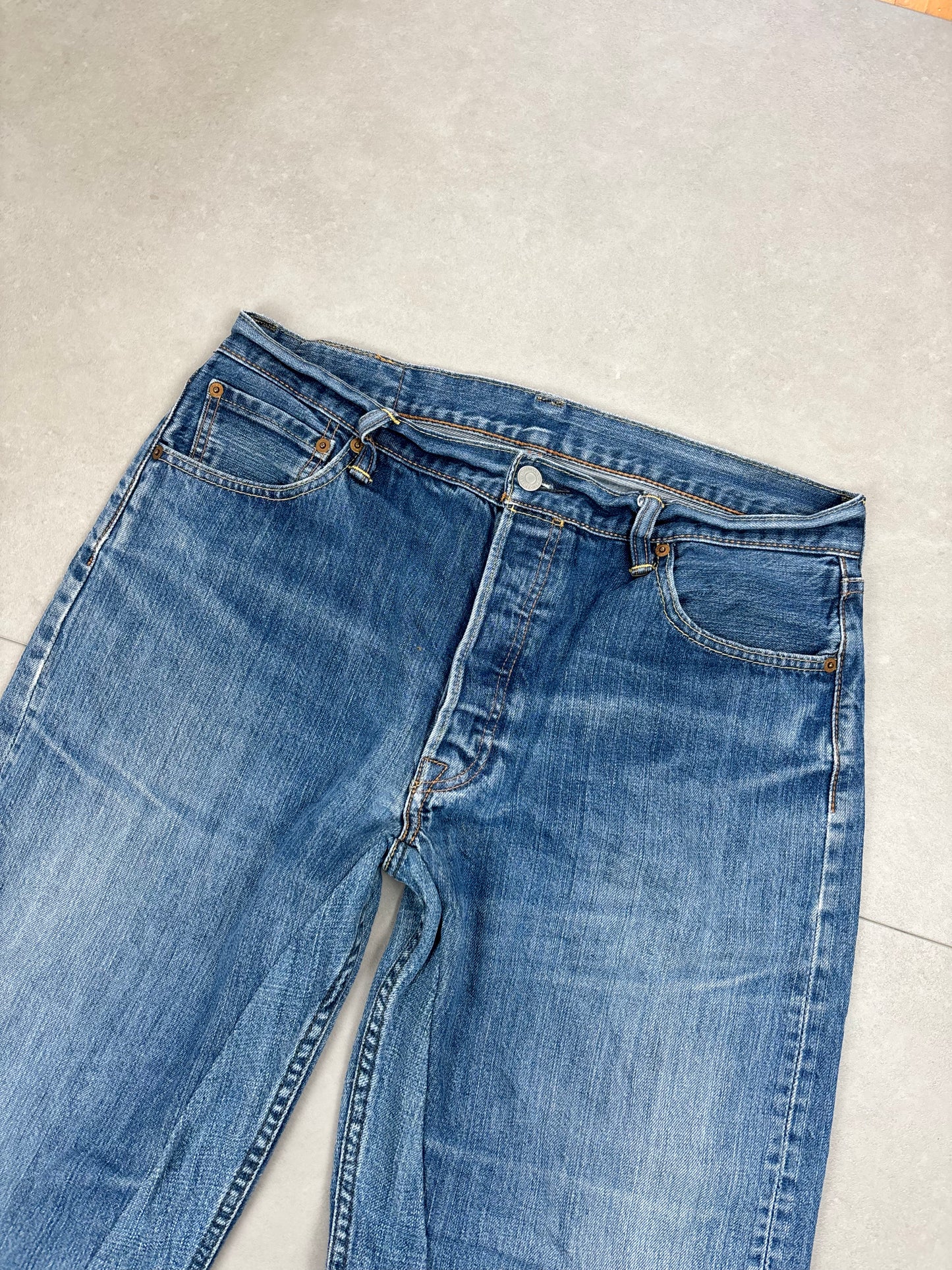 Levi's 501 Baggy Flared Jeans (Custom) · W34
