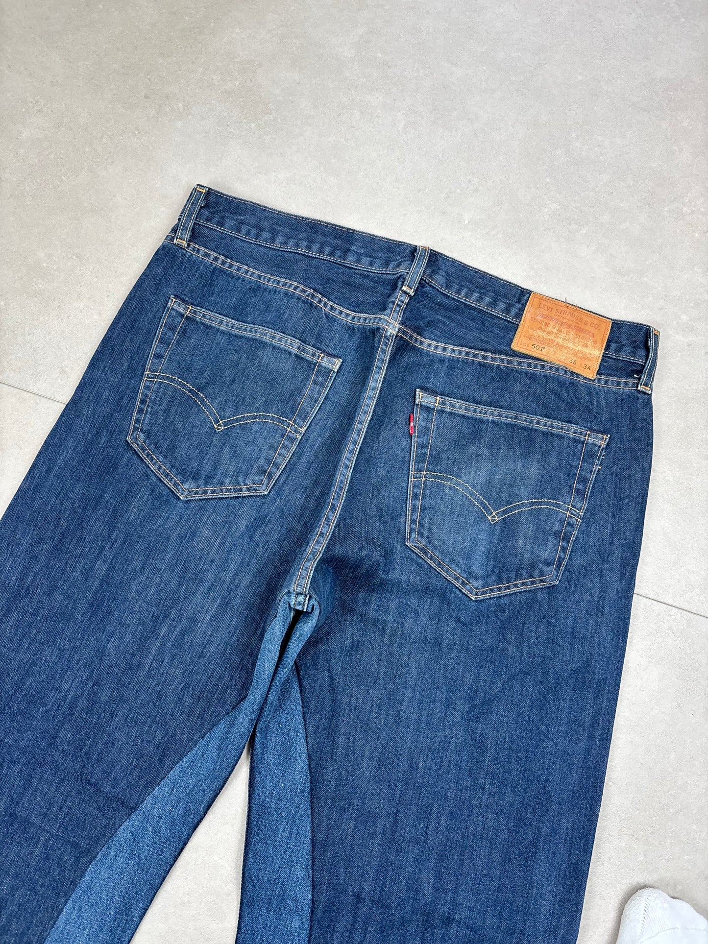 Levi's 501 Baggy Flared Jeans (Custom) · W36