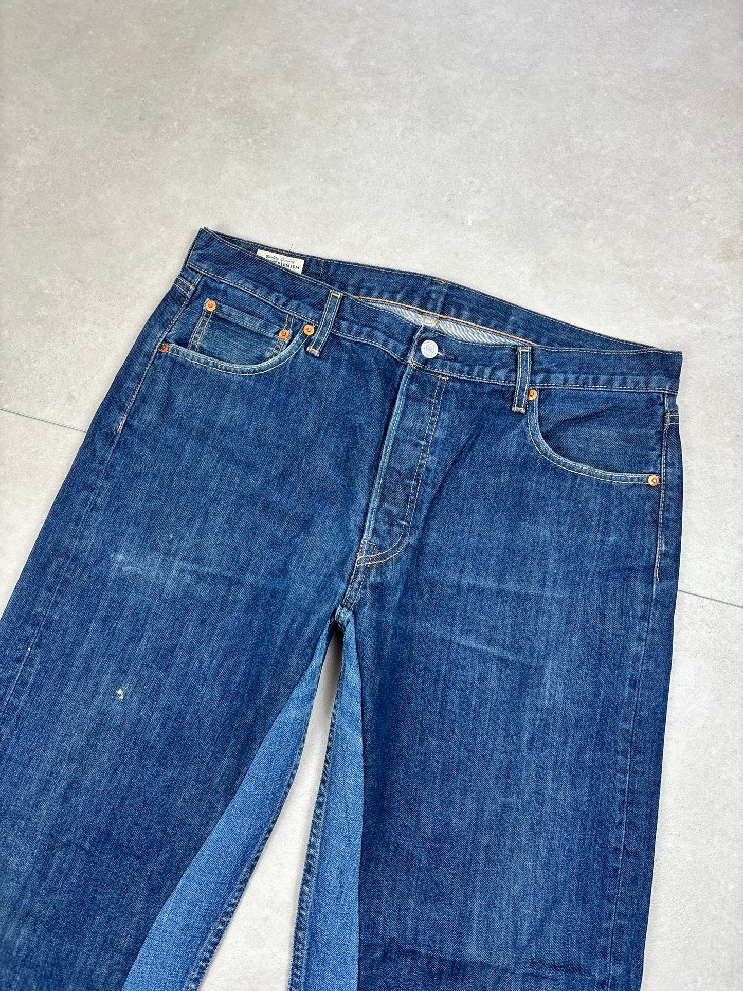 Levi's 501 Baggy Flared Jeans (Custom) · W36