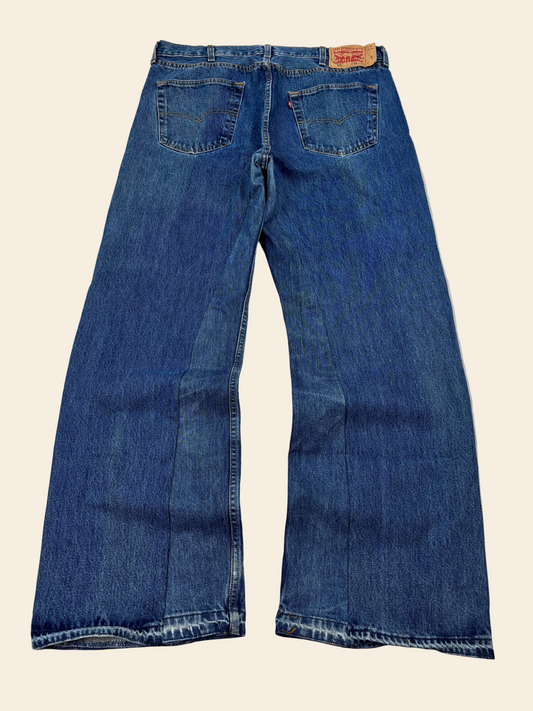 Levi's 501 Baggy Flared Jeans (Custom) · W38