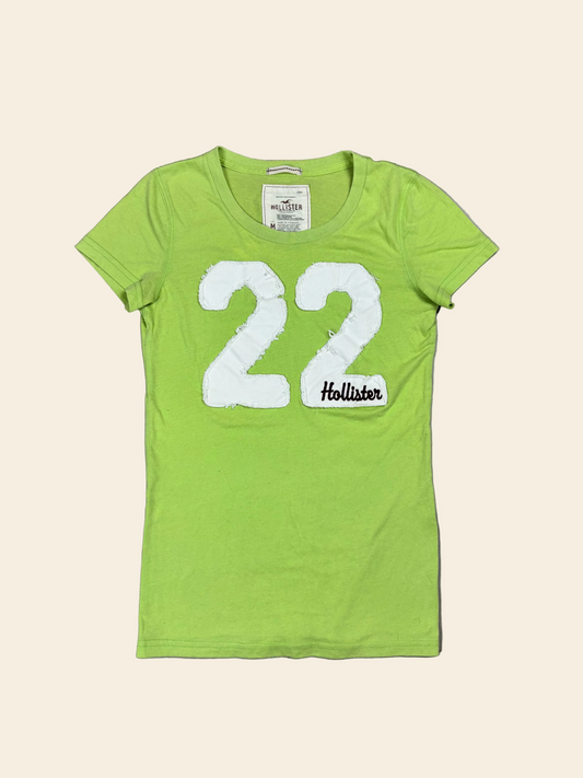 Hollister Vintage Babydoll T-Shirt Grün · M