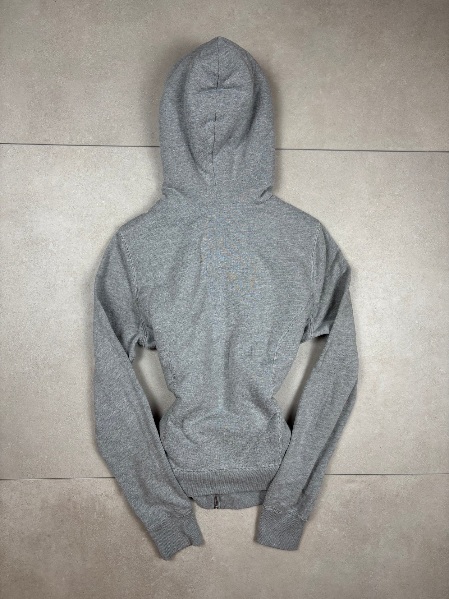 Hollister Teddyfleece Zip-Hoodie Grau · M