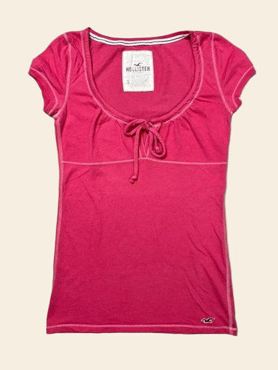 Hollister Babydoll Top Pink (old tag) · S