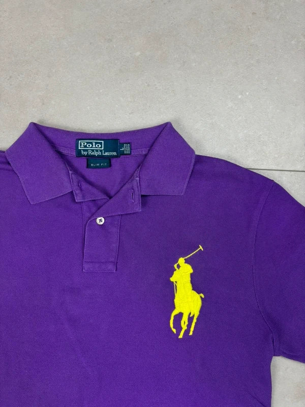 Ralph Lauren Big Pony Poloshirt Lila · L