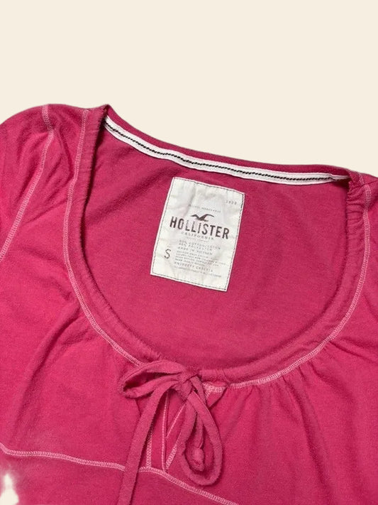 Hollister Babydoll Top Pink (old tag) · S