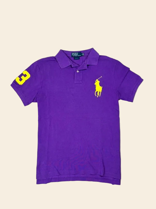Ralph Lauren Big Pony Poloshirt Lila · L