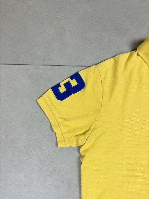 Ralph Lauren Big Pony Poloshirt Gelb · S