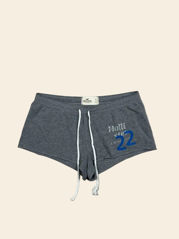 Hollister Hotpants Grau · S