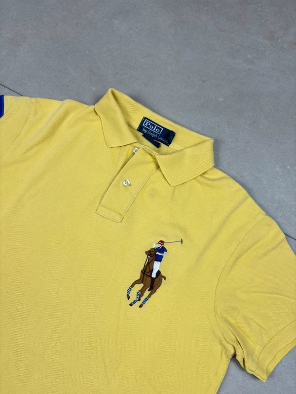 Ralph Lauren Big Pony Poloshirt Gelb · S