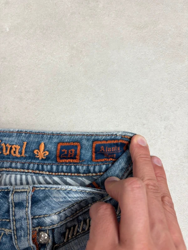 Rock Revival Low Waist Bootcut Jeans · W28