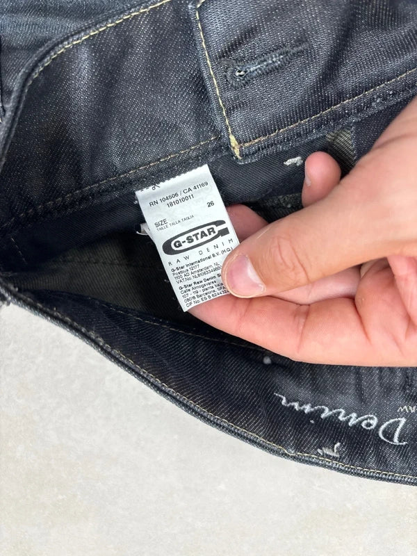 G-Star RAW Low Waist Denim Mini Skirt · W26