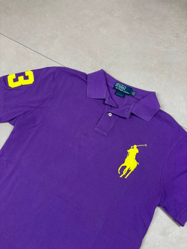 Ralph Lauren Big Pony Poloshirt Lila · L